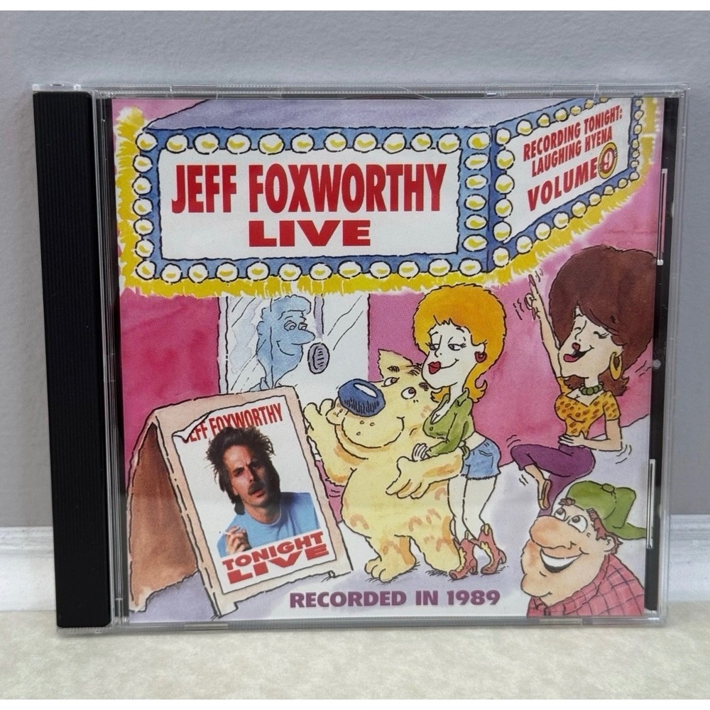Jeff Foxworthy: Live Volume 9 (CD Laughing Hyena Recorded 1989) Redneck Humor